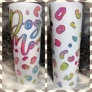 *new* Dog mom 20oz custom made to order tumbler